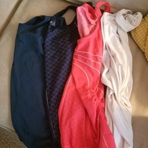 Athleta exercise tank top bundle, M